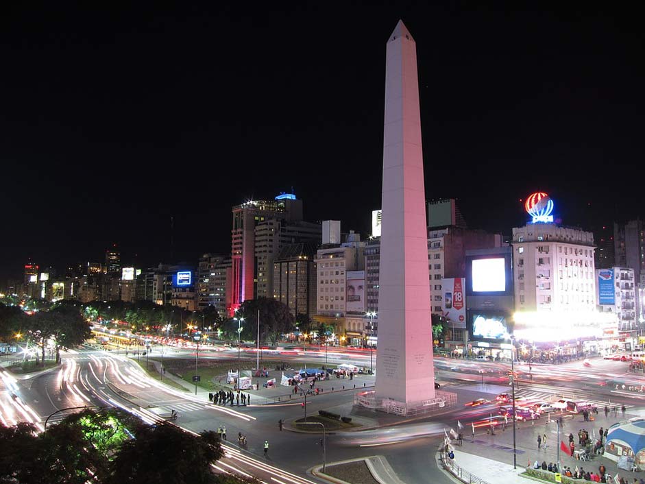 City Obelisk Argentina Buenos-Aires