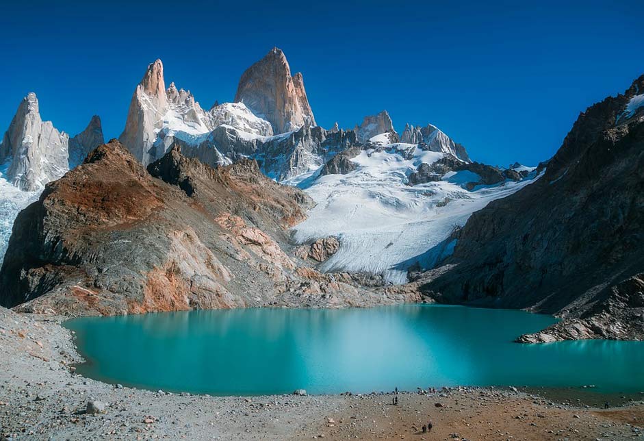 Glacier Mountain Patagonia Mount-Fitzroy