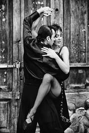Tango Dance-Style Couple Dancing Picture