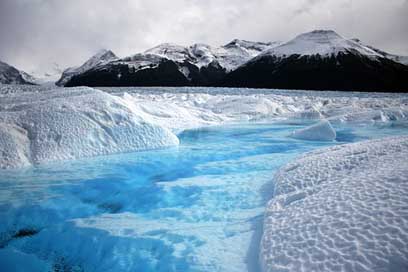 Glacier Mountains Patagonia Argentina Picture