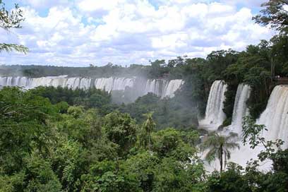 Iguassu Nature Waterfall Brazil Picture