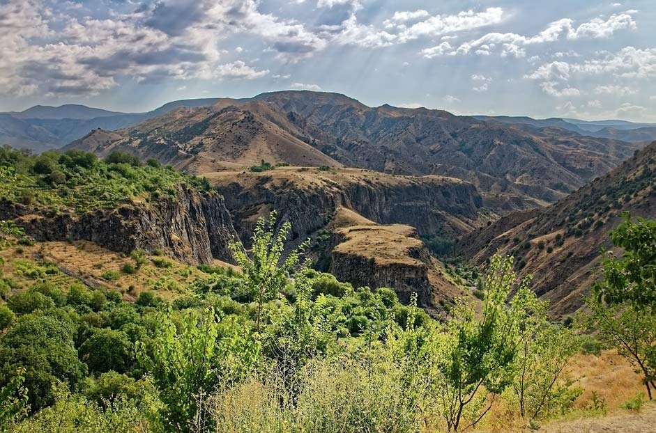 Mountains Gorge Garni-Gorge Armenia