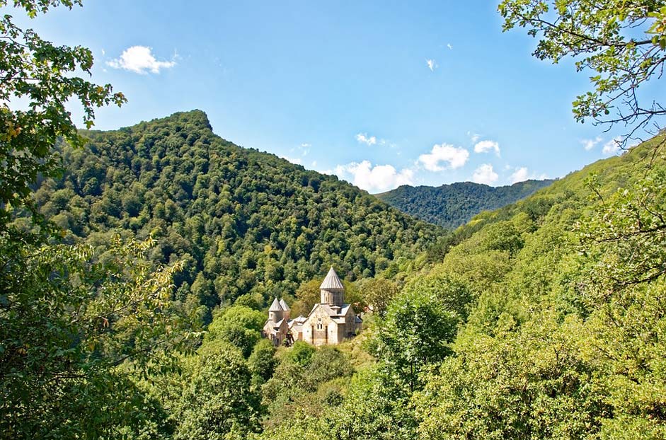  The-Monastery-Of-Haghartsin Landscape Armenia