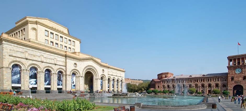 Singing-Fountain Republic-Square Yerevan Armenia