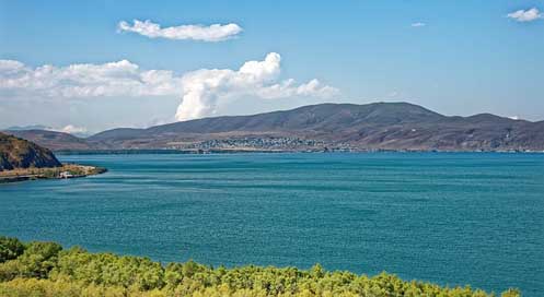 Armenia Lake Landscape Lake-Sevan Picture