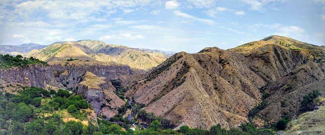 Armenia Nature Mountains Panorama Picture