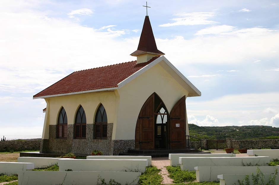 Aruba Caribbean Architecture Church