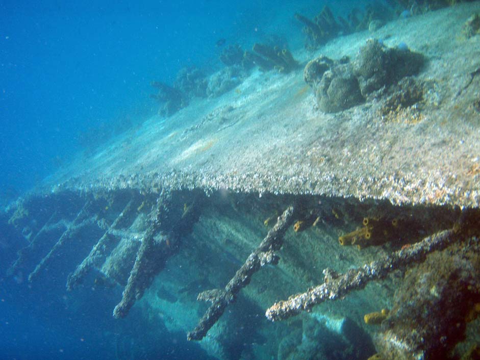 Aruba Wreck Underwater Diving