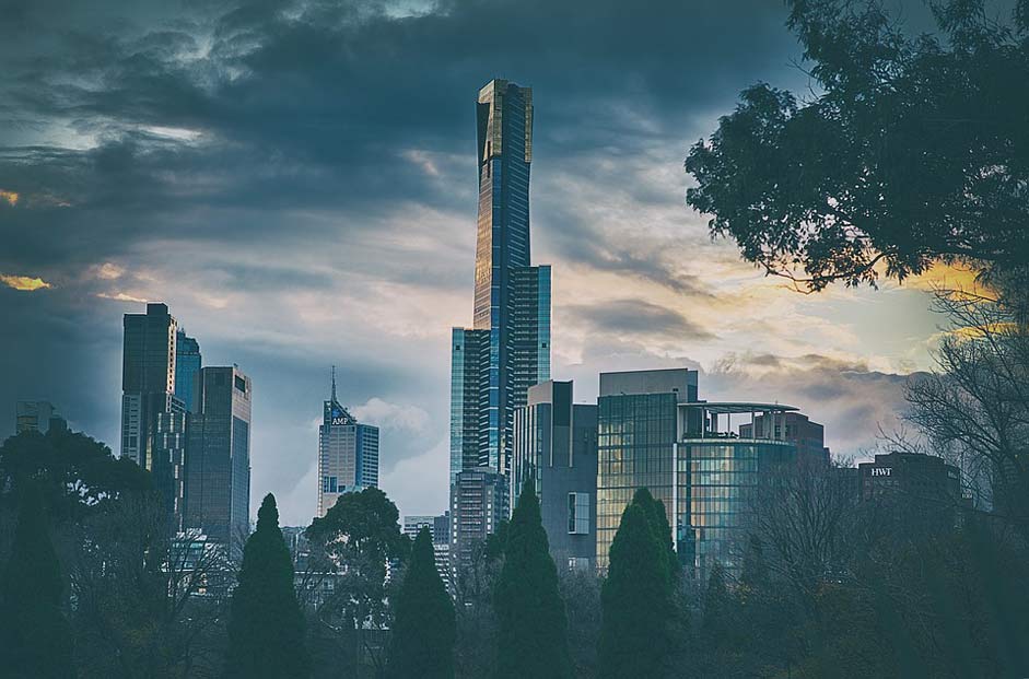 Tower Cityscape City Melbourne
