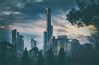 Melbourne Tower Cityscape City Picture