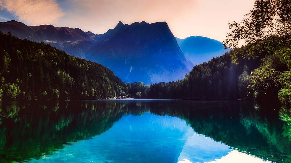 Water Lake Mountains Austria