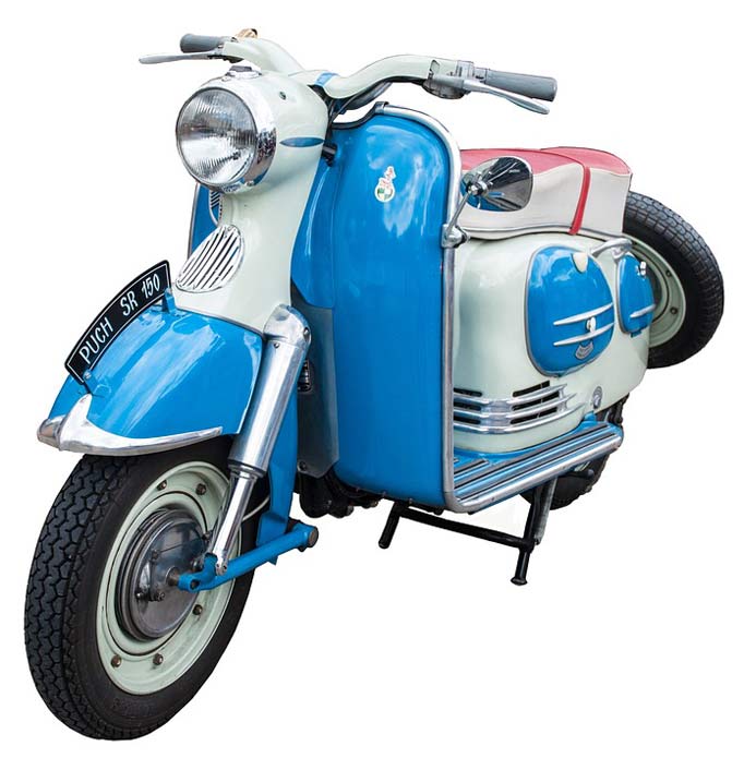 Motorcycle Vehicle Puch Motor-Scooter