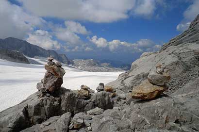 Glacier Mountains Austria Dachstein-Glacier Picture