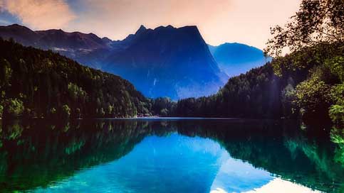 Austria Water Lake Mountains Picture