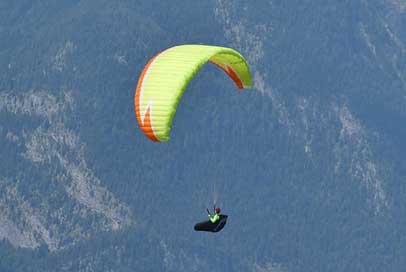 Paragliding Flying Mountains Austria Picture
