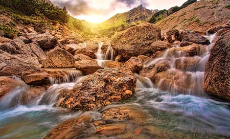 Waters Waterfall River Nature Picture