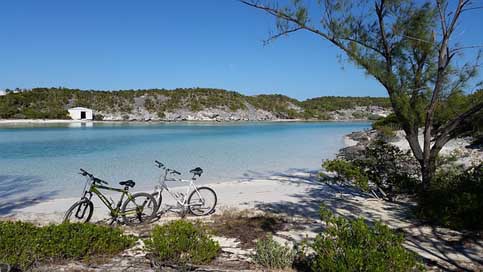 Beach Water Bahamas Bikes Picture