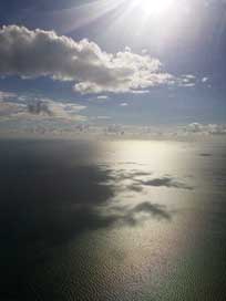 Bahamas Sun Clouds Ocean Picture