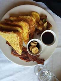 French-Toast Bananas Restaurant Food Picture