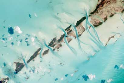 View-From-Space  Bahamas Great-Exuma-Island Picture
