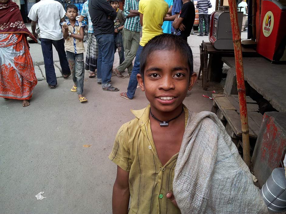 Bazaar Dhaka Bangladesh Boy