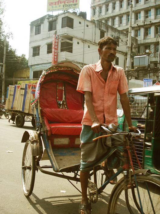 Cycle-Rickshaw Taxi Transport Rickshaw