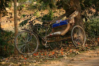 Rickshaw Transport Bangladesh Rest Picture