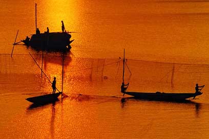 Bangladesh  Boat River Picture