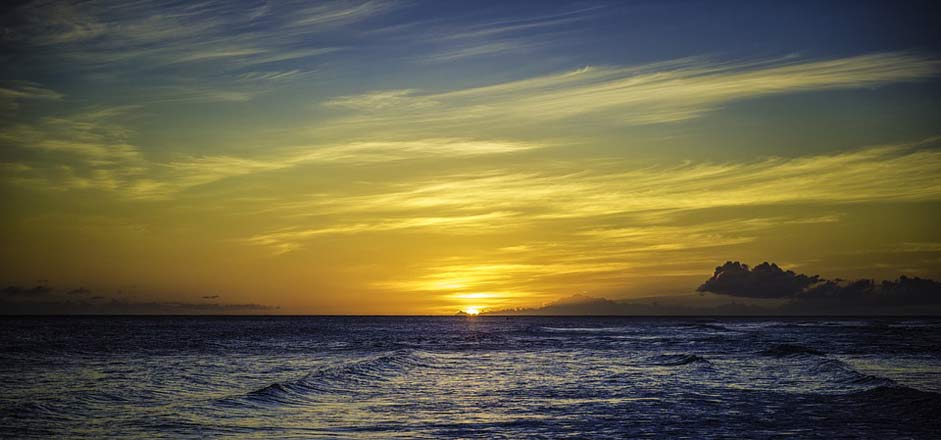  Caribbean-Sea Sunset Barbados