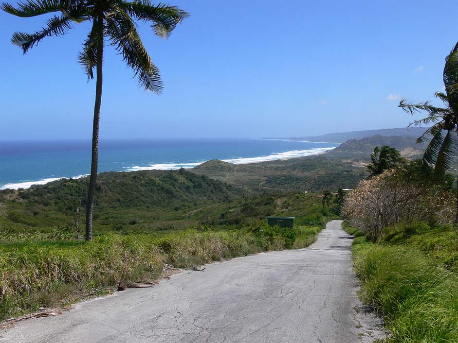 Vacation Tropical Beach Road