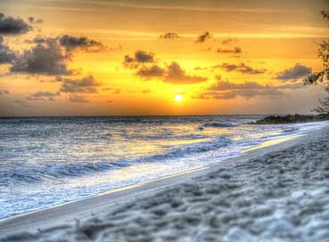 Barbados  Caribbean Sunset Picture