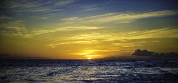 Barbados  Caribbean-Sea Sunset Picture