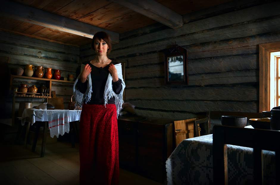Interior Girl Cottage Belarus