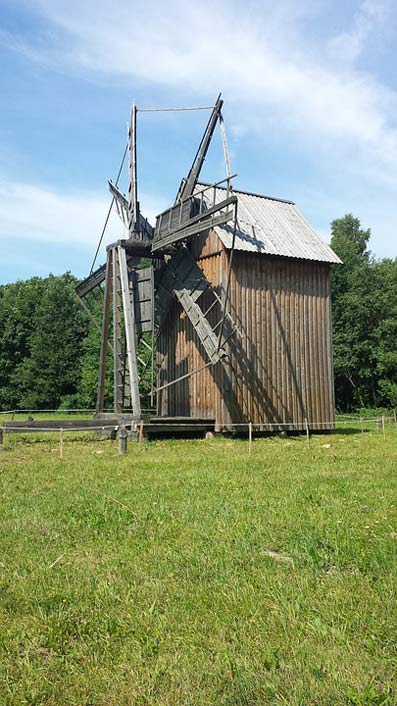 Landscape Architecture Windmill Belarus