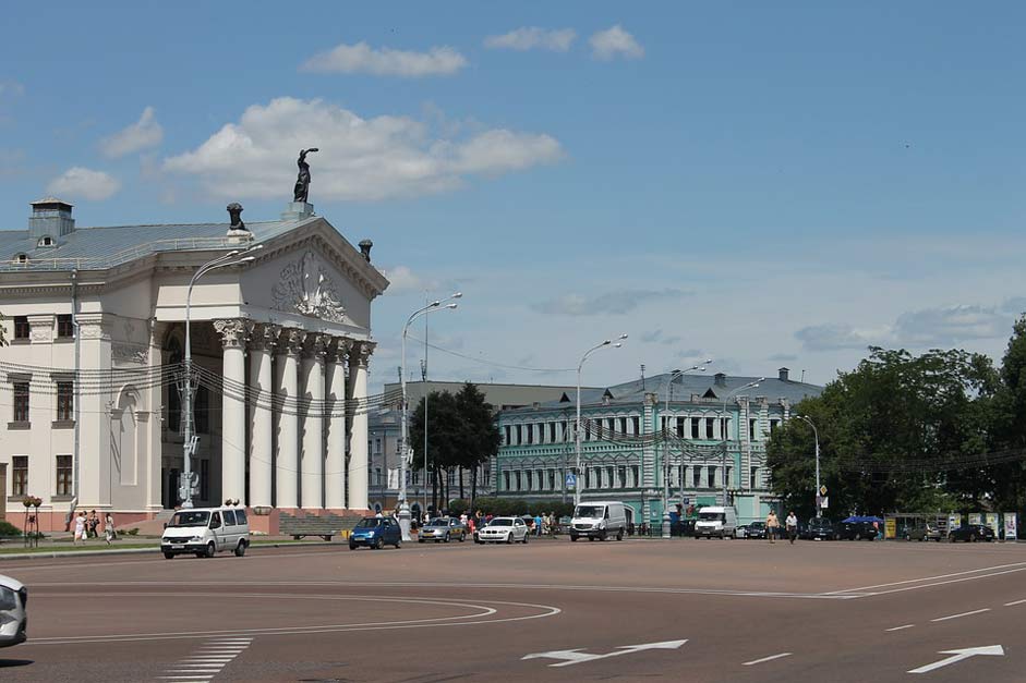 Building Architecture Belarus Gomel