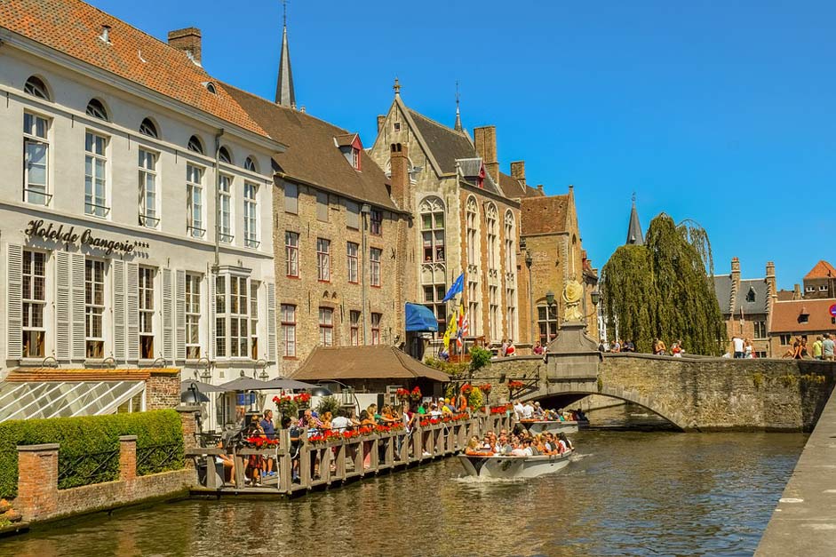 River Canal Brugge Belgium