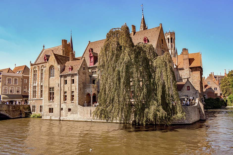 River Canal Brugge Belgium