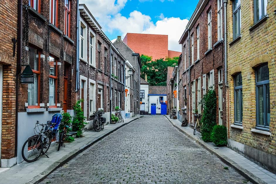 Architecture Street Brugge Belgium