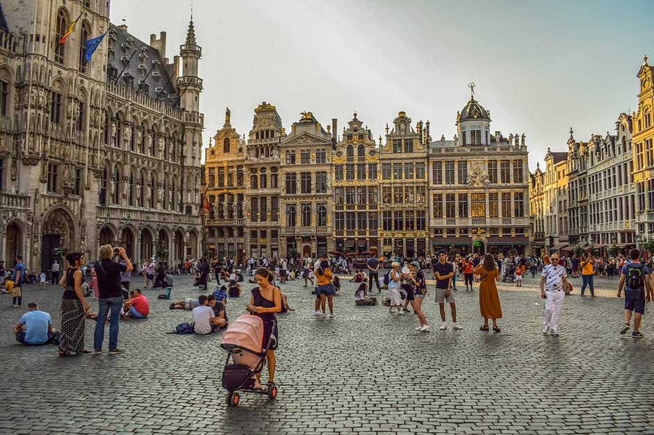 Architecture Grand-Place Brussels Belgium