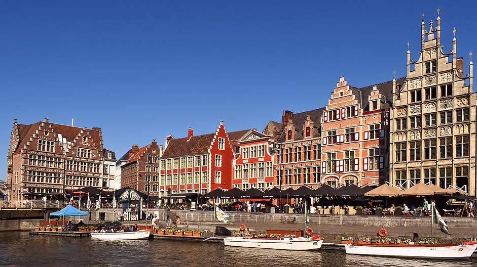 Romance Architecture Water Belgium