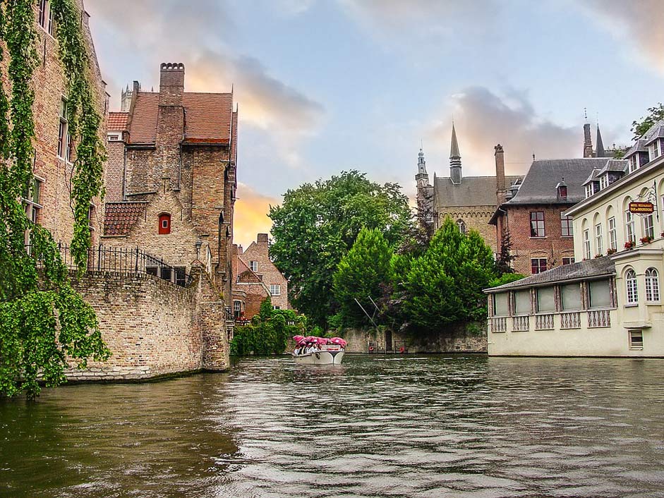 Canal Belgium Brugges Bruges