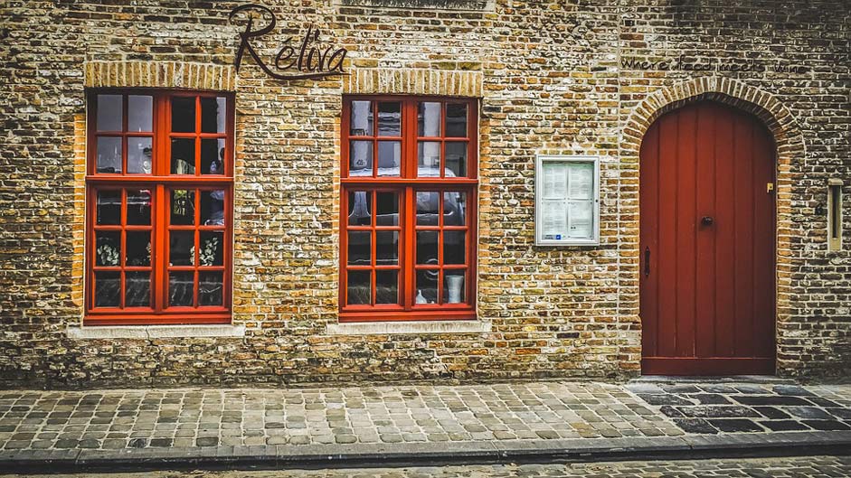 Architecture Old Restaurant Facade