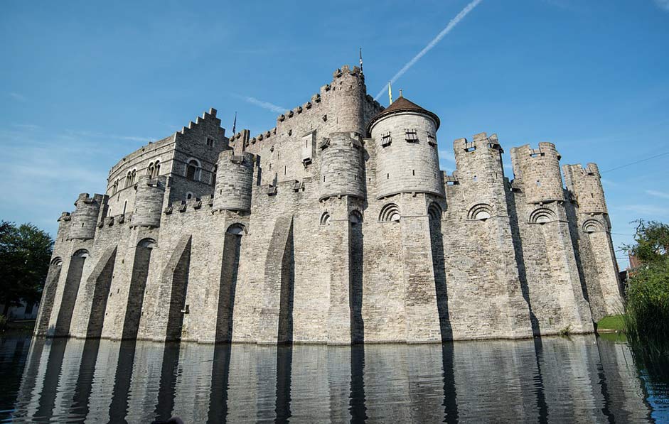Building Medieval Castle Ghent