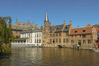 Belgium River Canal Brugge Picture