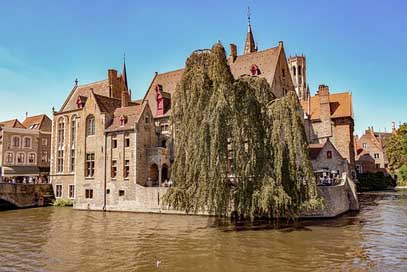 Belgium River Canal Brugge Picture