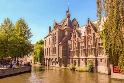 Belgium River Canal Brugge Picture