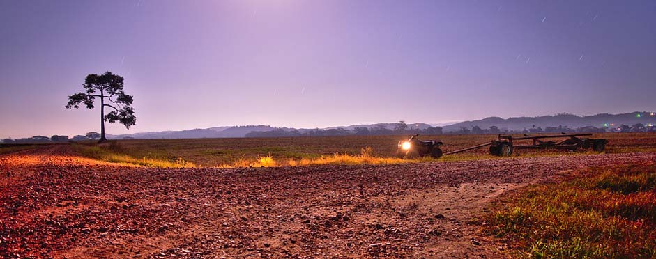 Night Panorama Quad Landscape