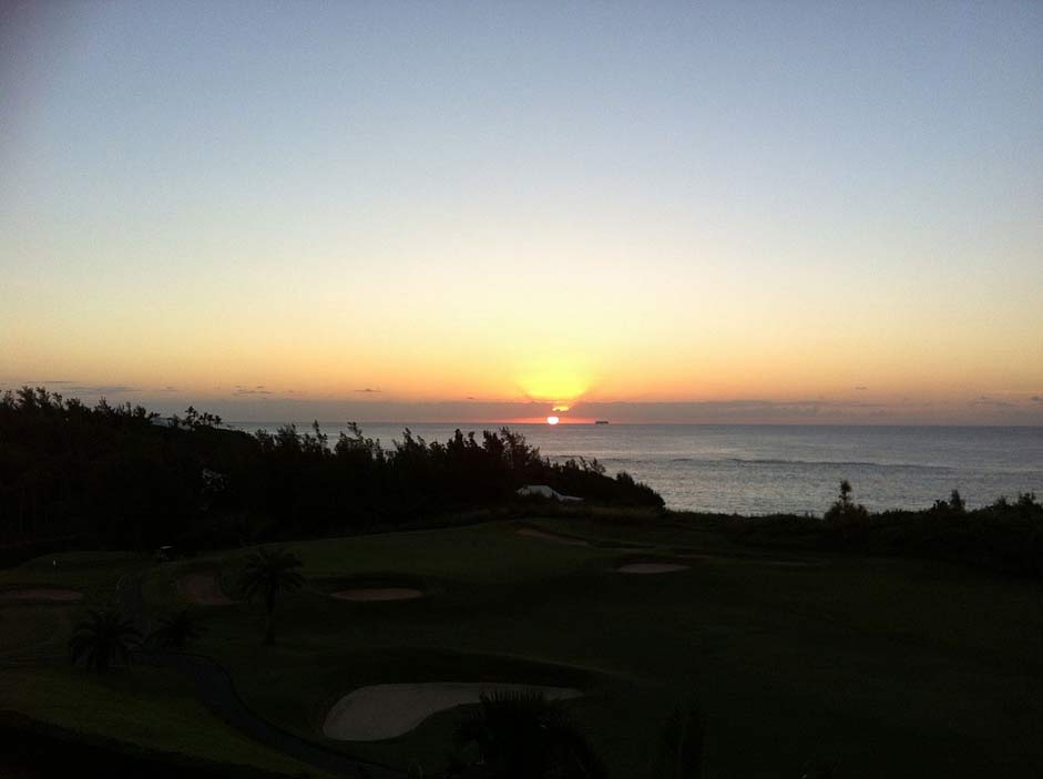 Sea Ocean Sunrise Bermuda