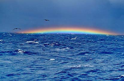 The-Bermuda-Triangle  Ocean Rainbow Picture