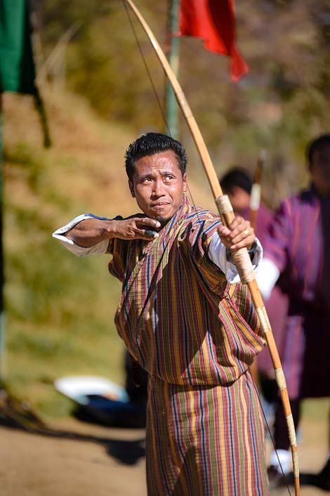 Culture Tradition Archery Bhutan